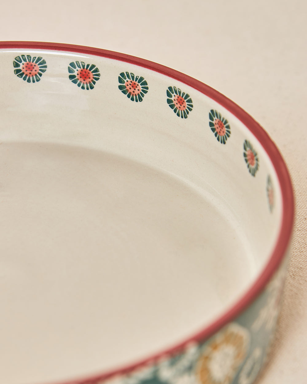 Wildflower Serving Bowl, 8" dia | Lost in Paradise