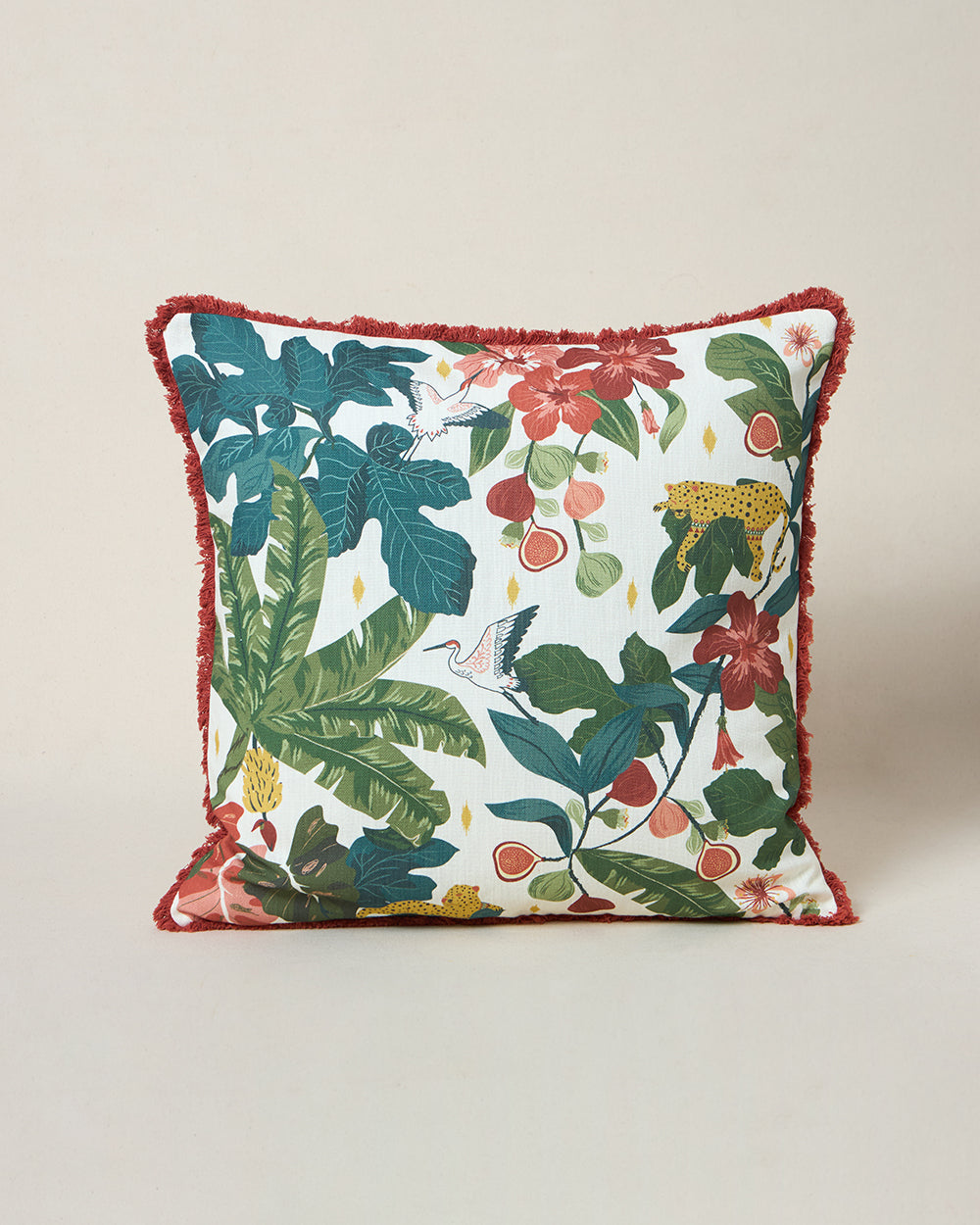 Wild Bloom Cushion Cover, 20" | Lost In Paradise