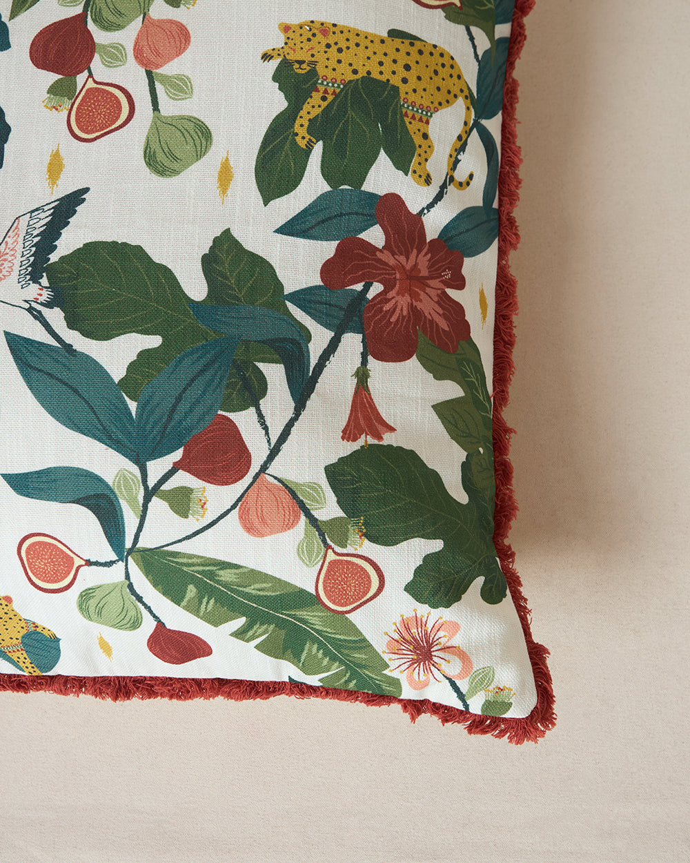 Wild Bloom Cushion Cover, 20" | Lost In Paradise