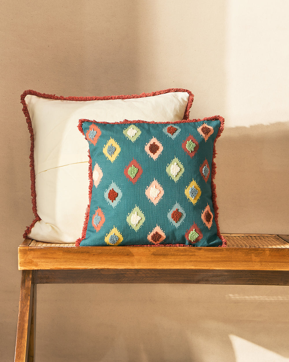 Wild Kilim Cushion Cover, 16" | Lost in Paradise