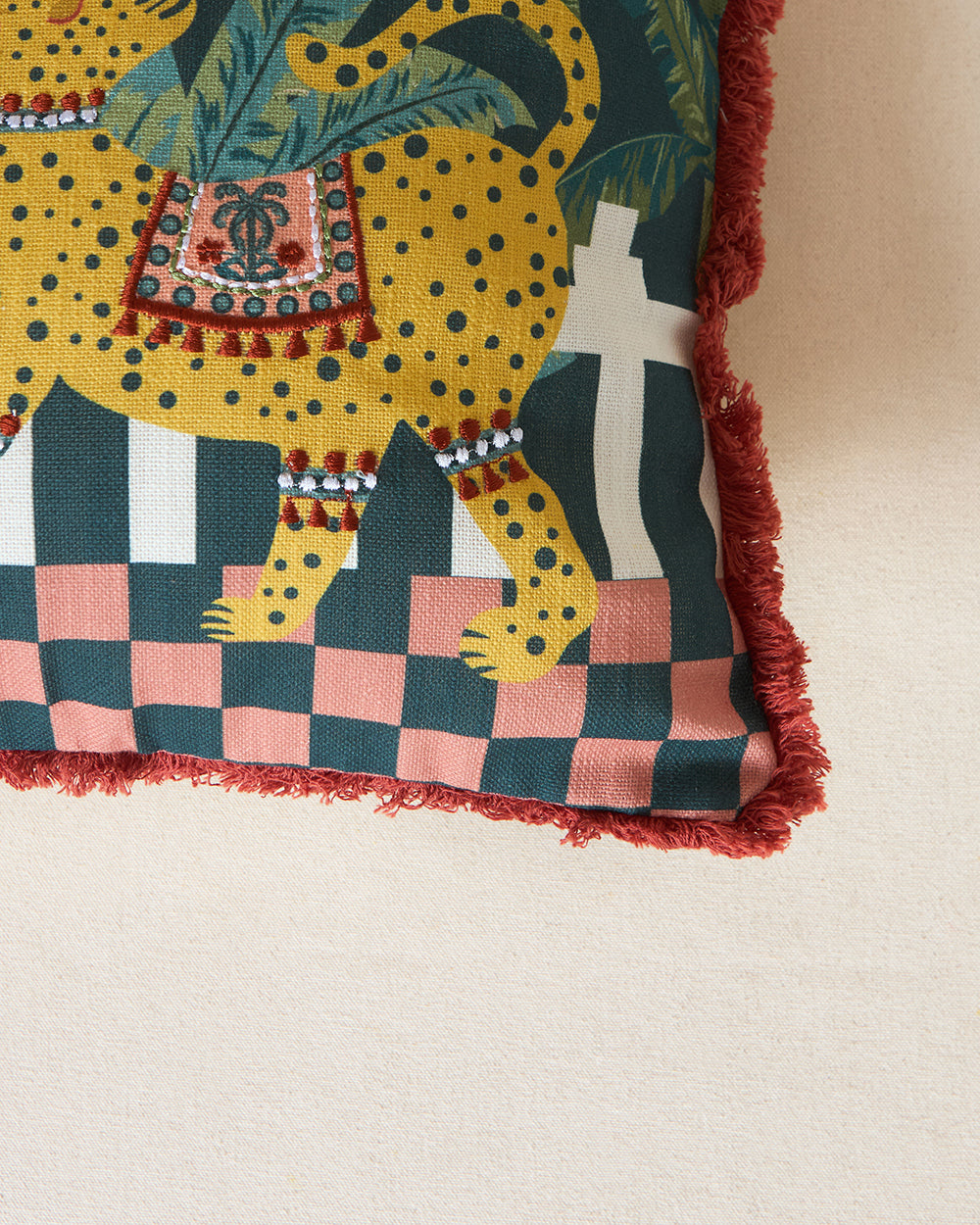 Jungle Soiree Cushion Cushion Cover, 12" Ã— 20" | Lost in Paradise