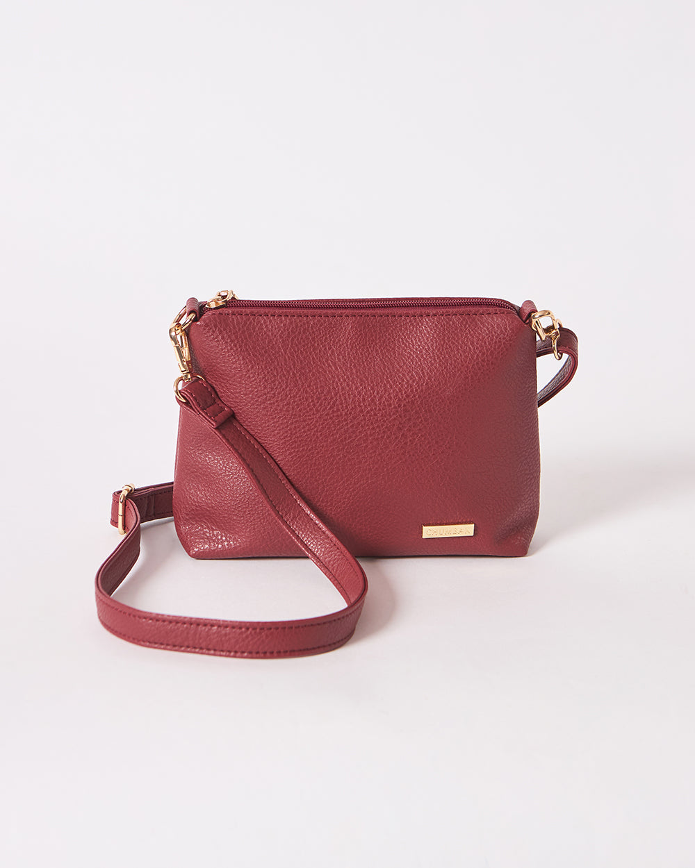 The Skies Tote & Sling Bag, Maroon | Lost In Paradise