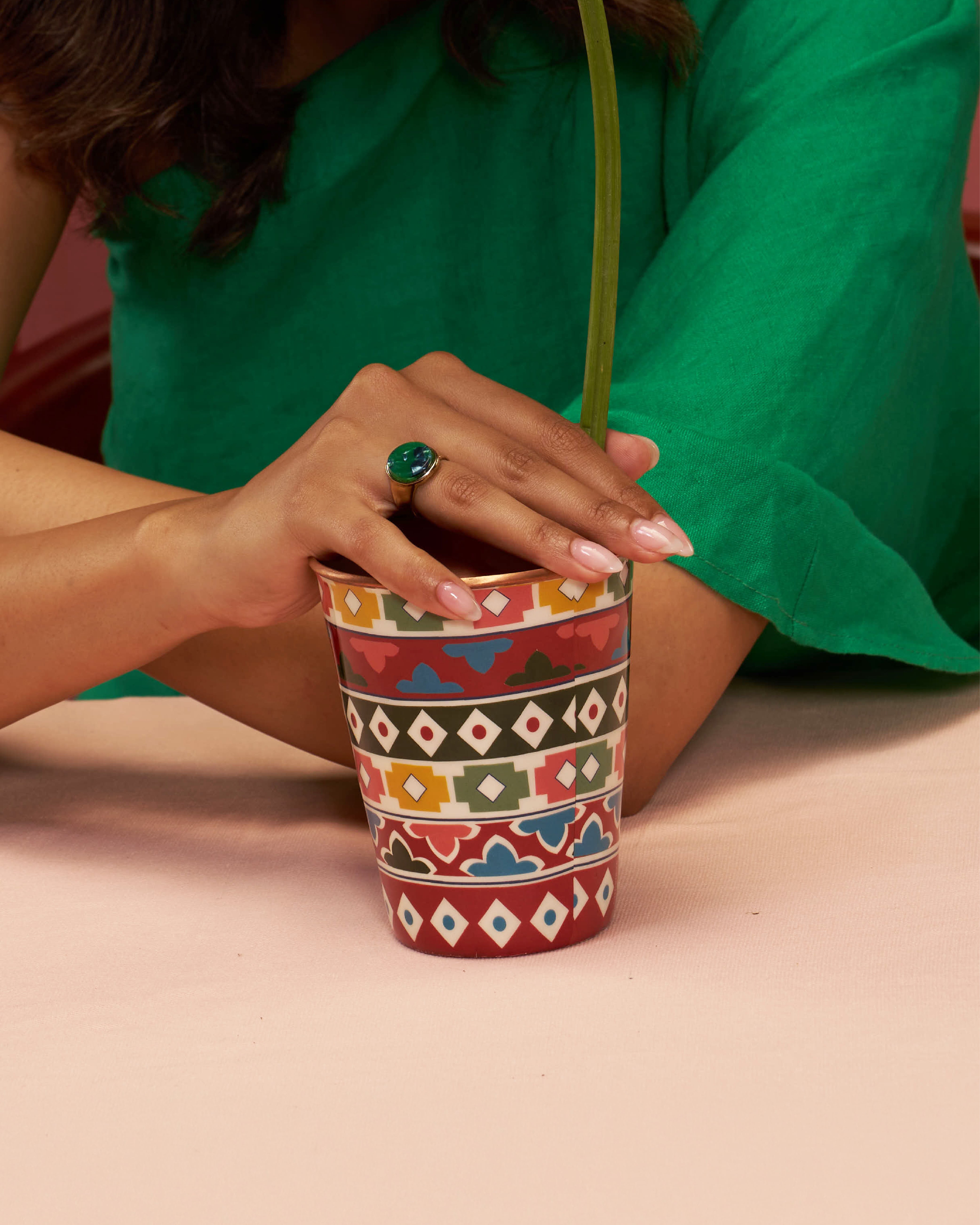 Folklore Copper Tumbler - 350 ml | Forest Folklore