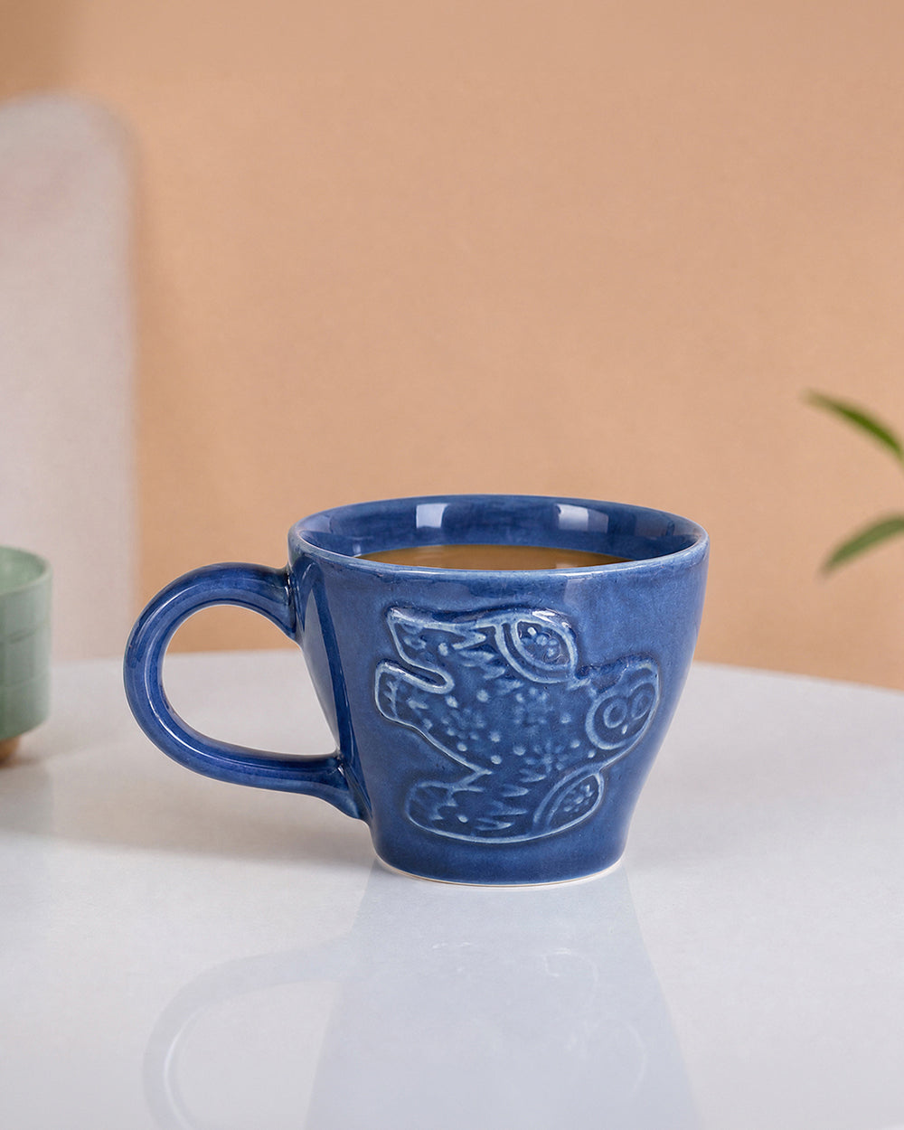 Wise Owl Embossed Mug | Forest Folklore
