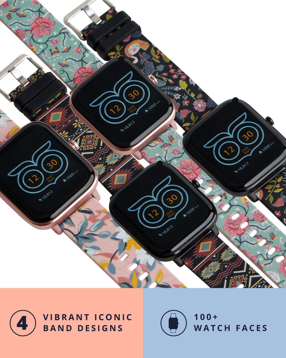 Chumbak Squad Smartwatch 2.0 - Aztec Marvel S22