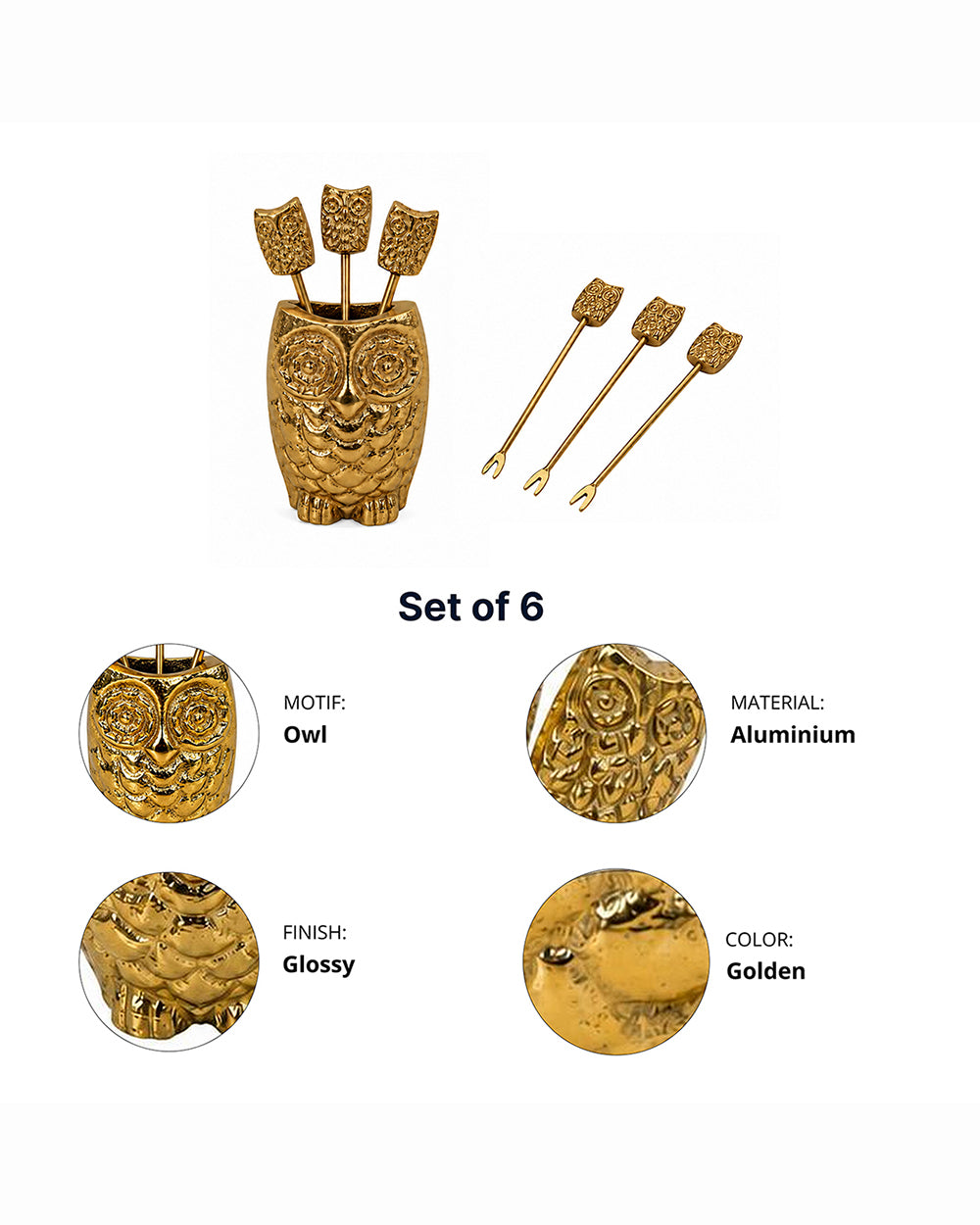 Hoot & Pick Fruit Picker Set of 6 | Haveli Socials