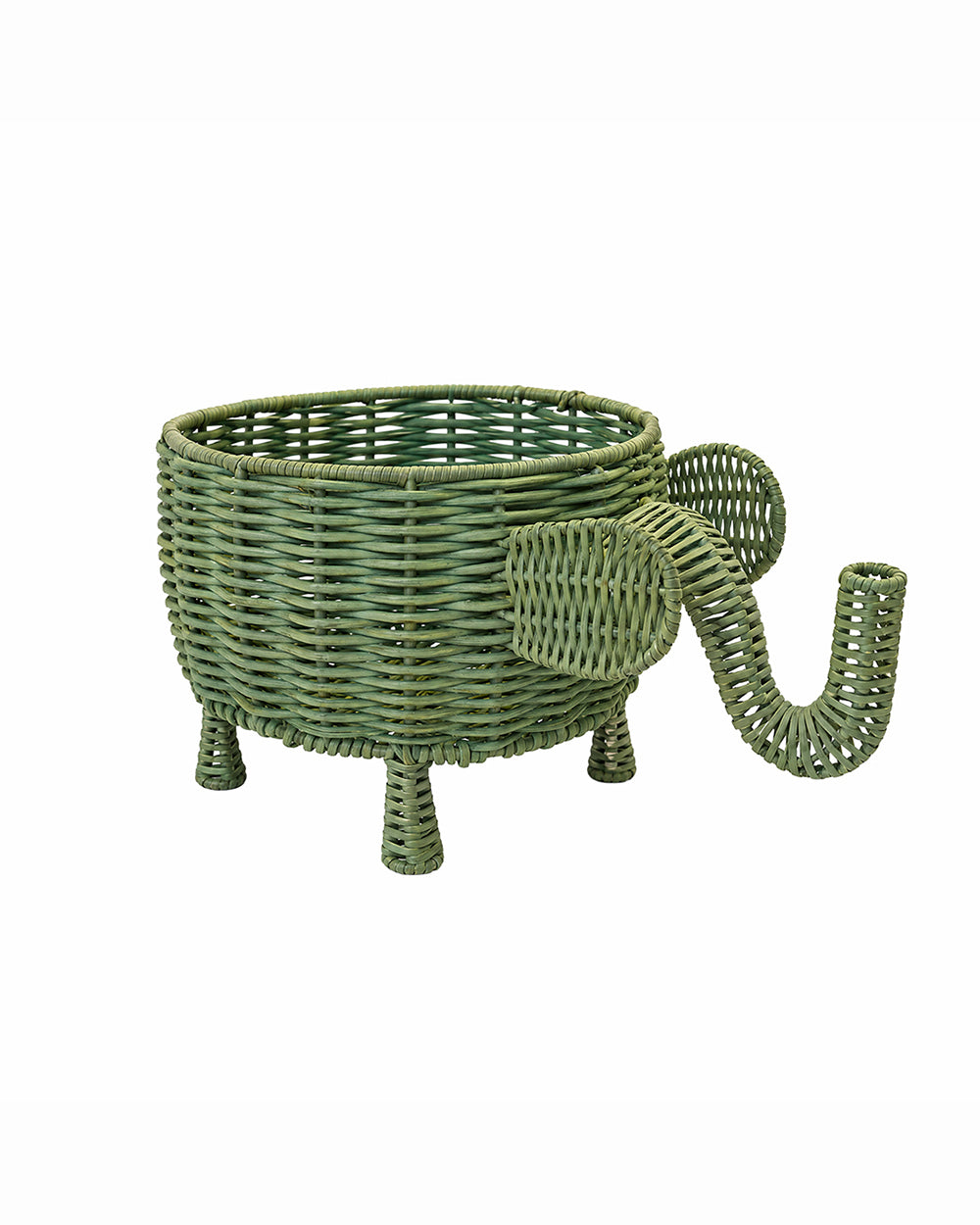 Tusker Tamasha Rattan Basket | Haveli Socials