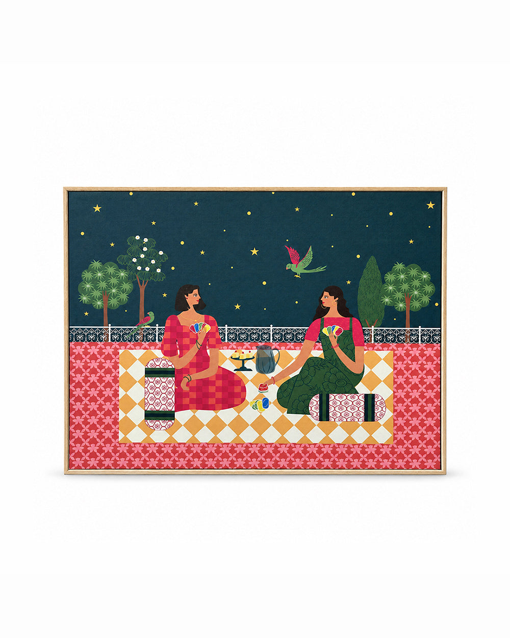 Golden Shaam Canvas Art | Haveli Socials