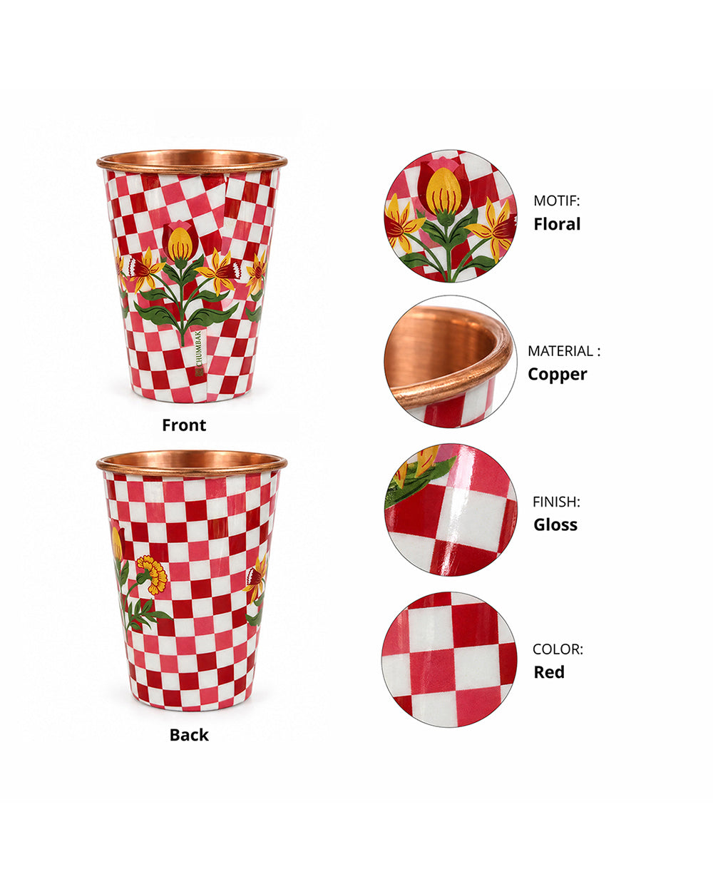 Patio Copper Glass | Haveli Socials