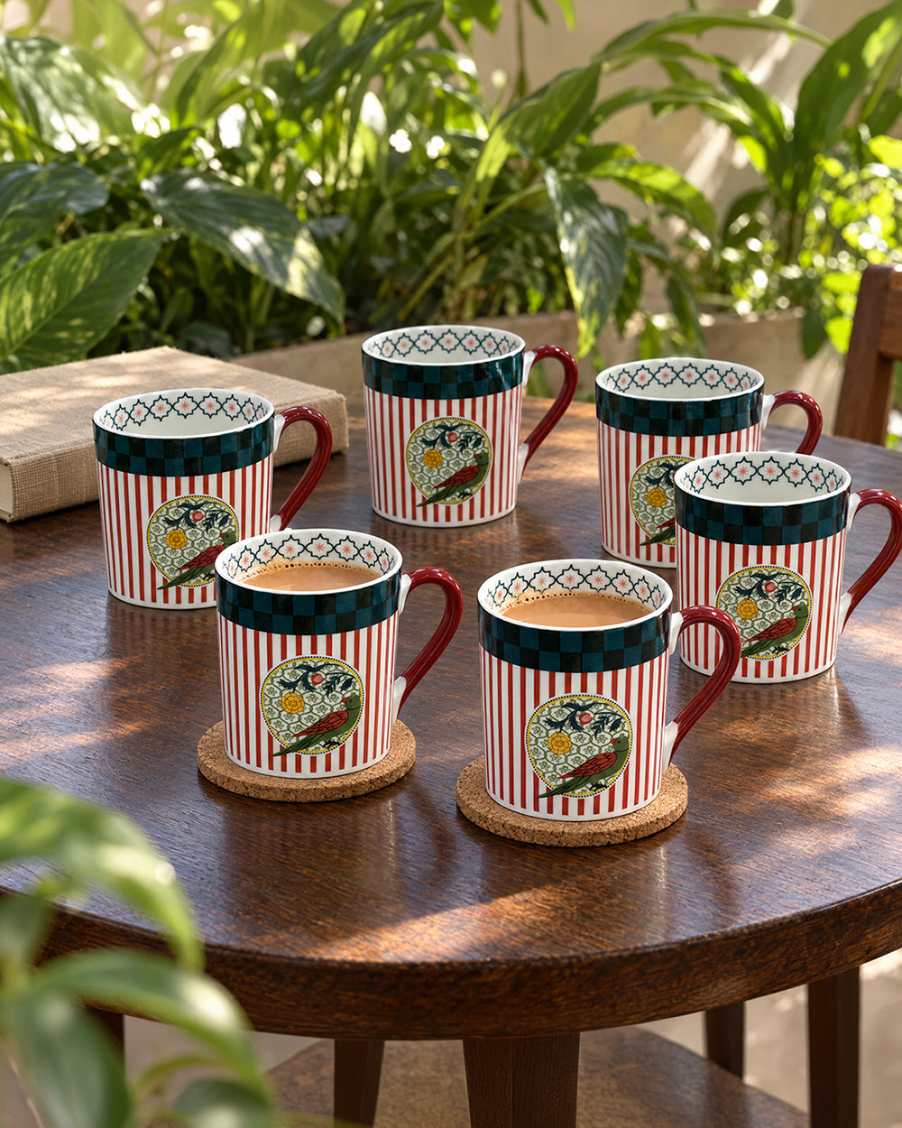 Polo Club Chai Mugs Set of 6 | Haveli Socials