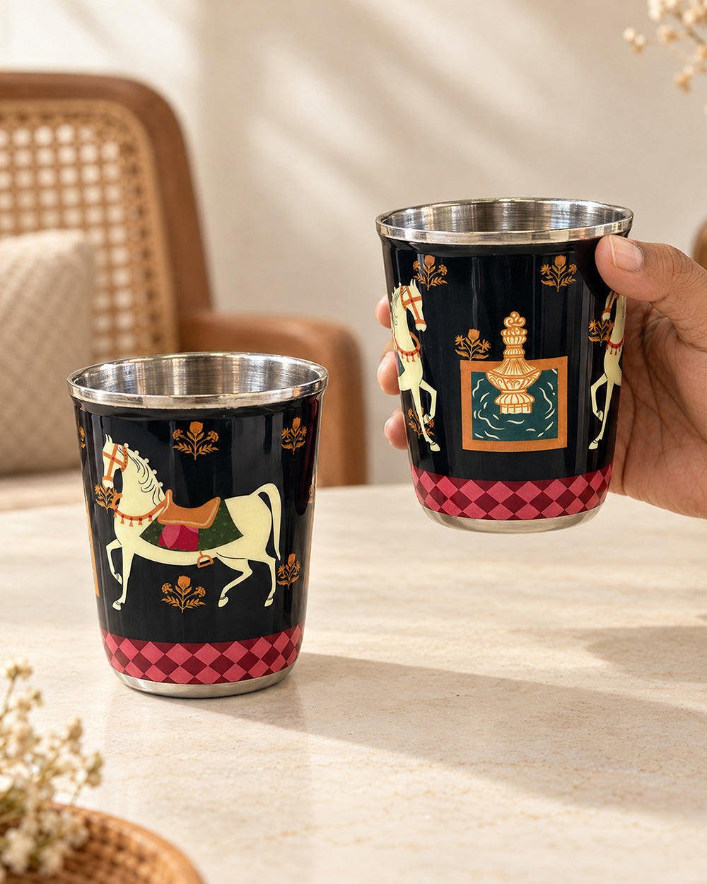 Haveli Ride Tumblers Set of 2 | Haveli Socials