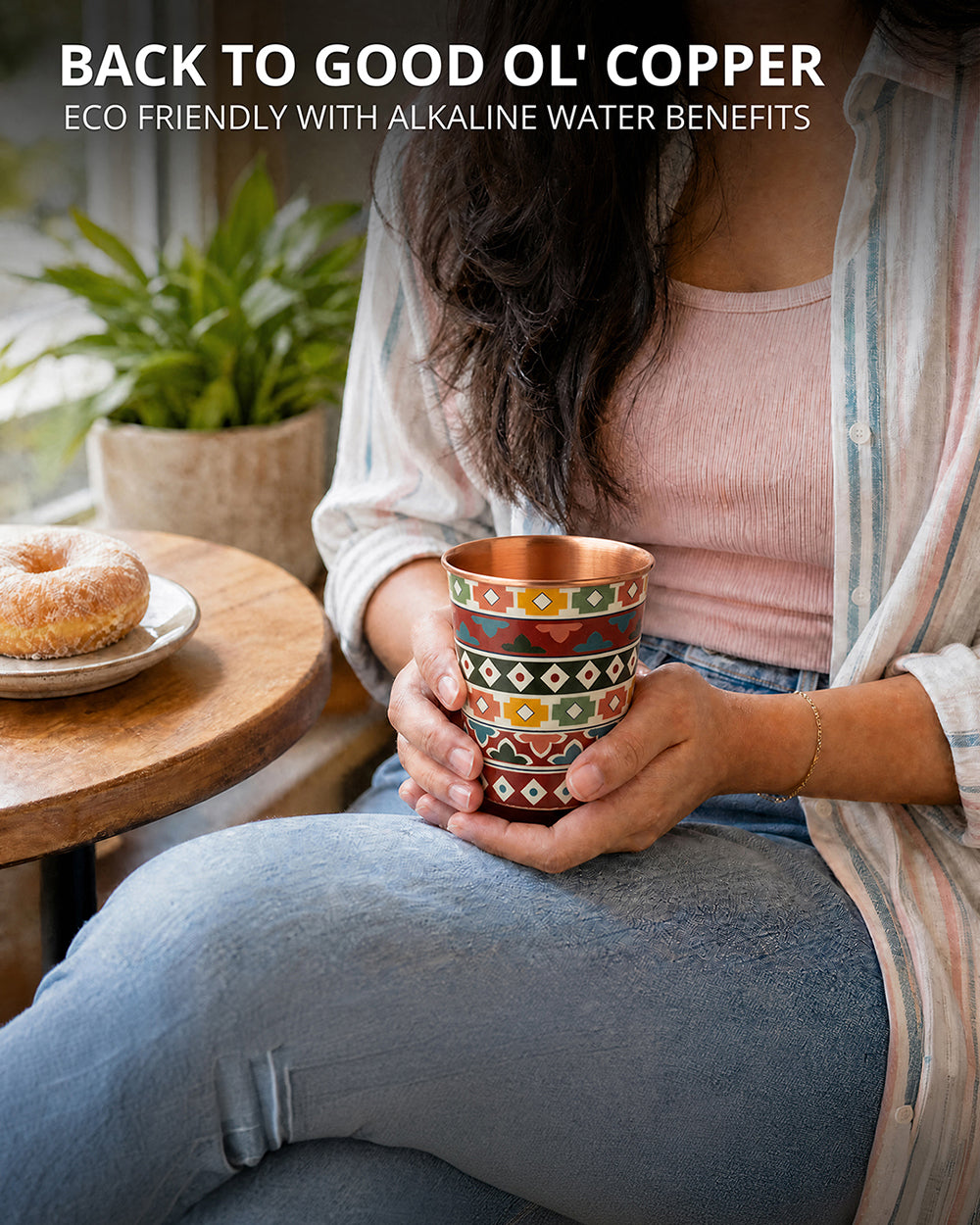 Folklore Copper Tumbler - 350 ml | Forest Folklore