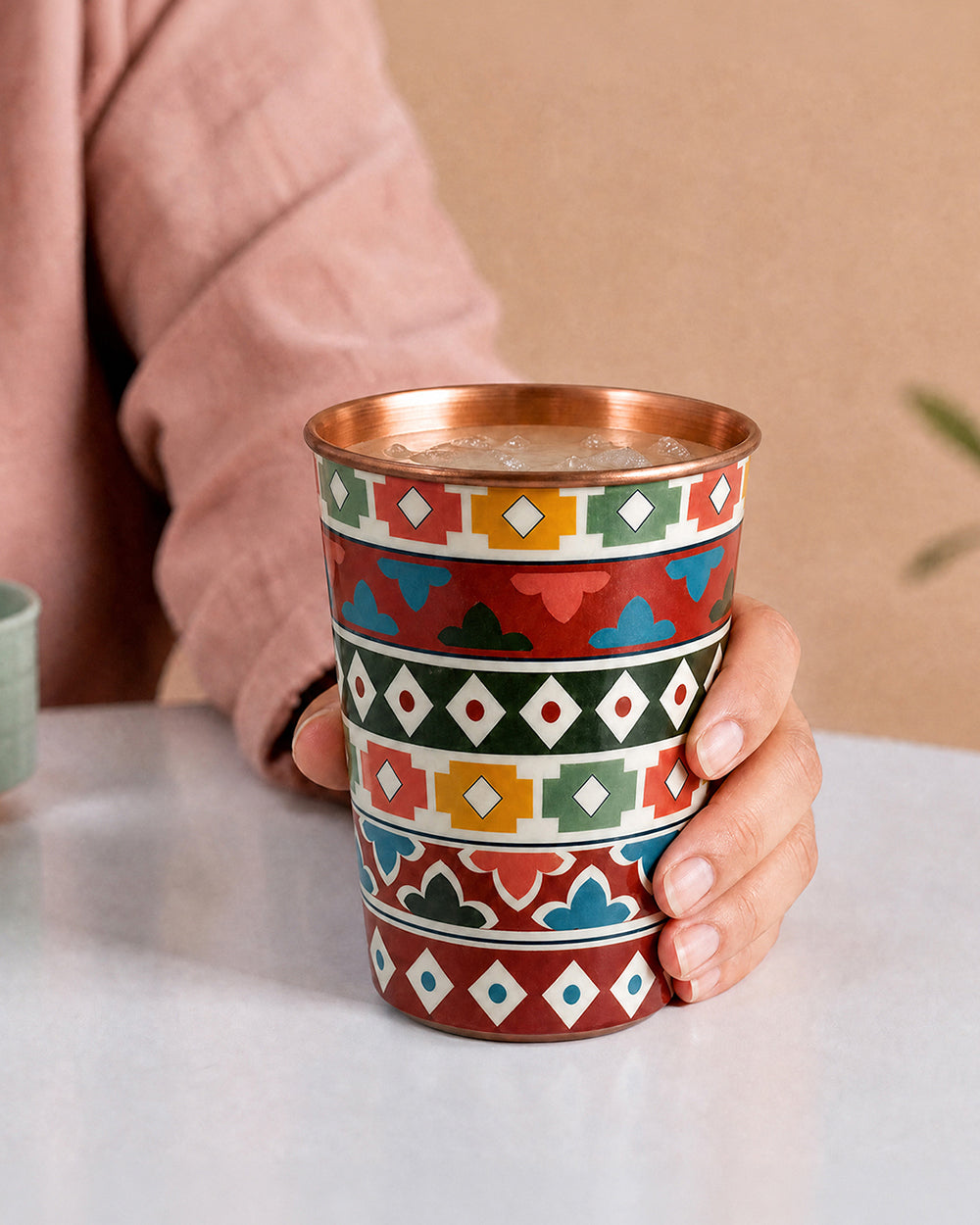 Folklore Copper Tumbler - 350 ml | Forest Folklore
