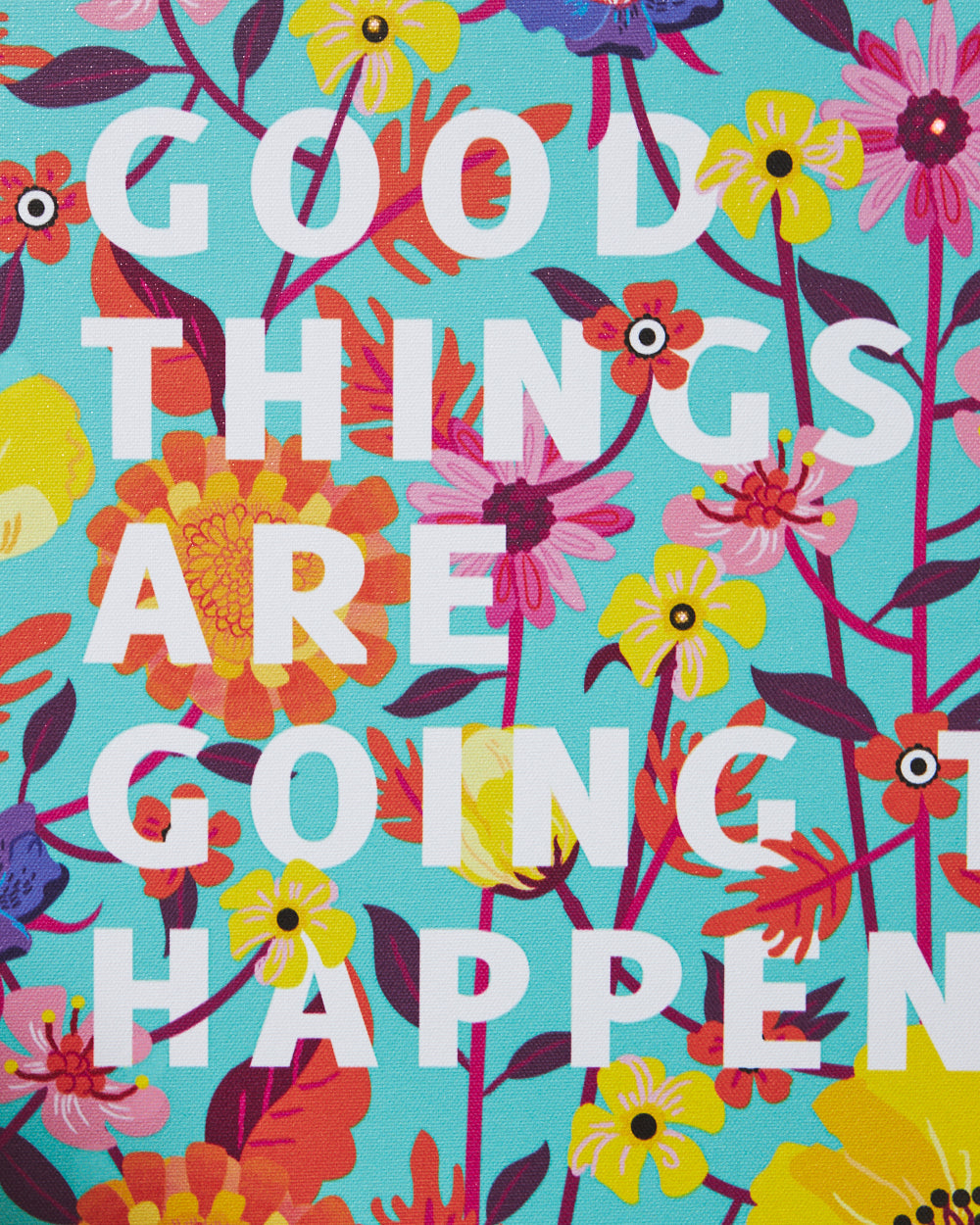 Good Things are Going to Happen Wall Art With Led Light