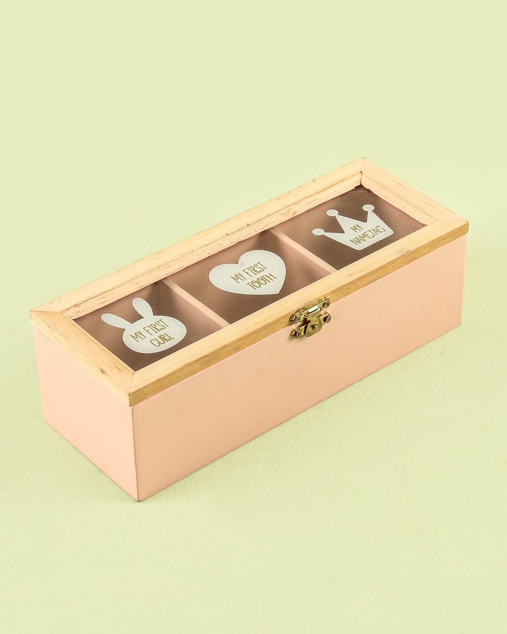 Chumbak Tooth & Tale Storage Box - Pink