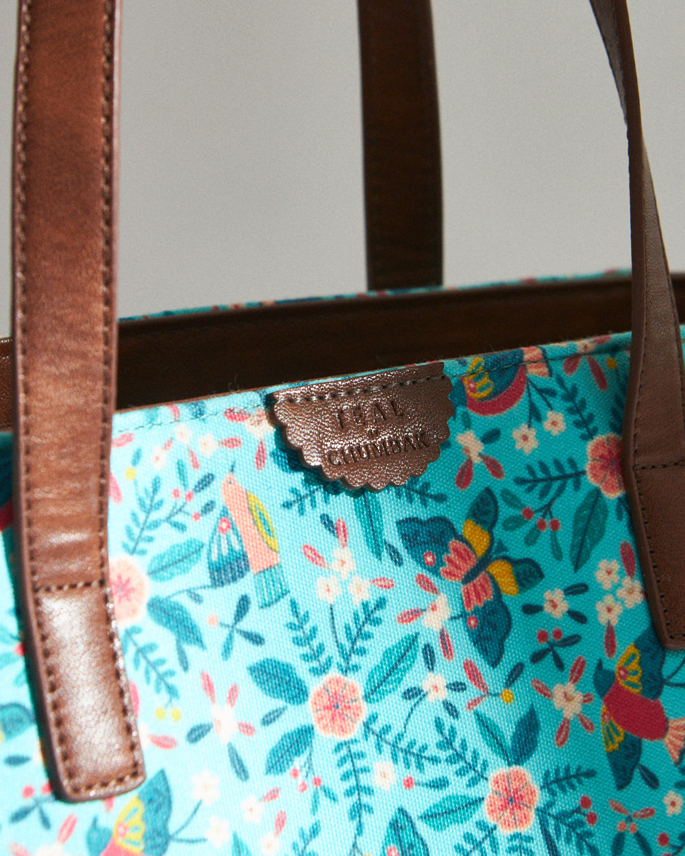 Teal By Chumbak Birds of Paradise Tote