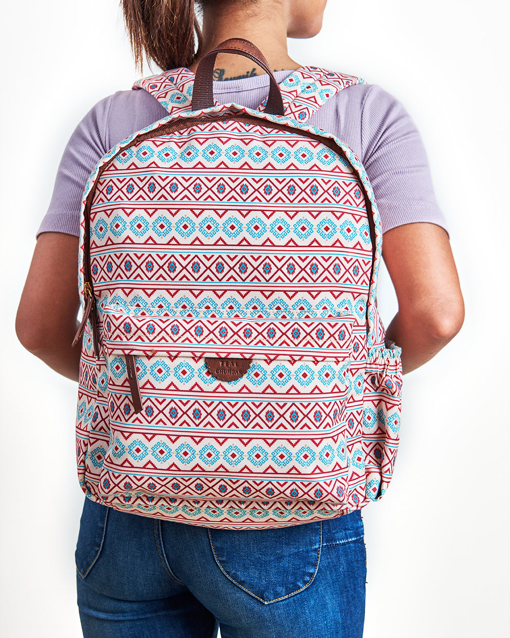 TealByChumbak Mercado Aztec Laptop Backpack