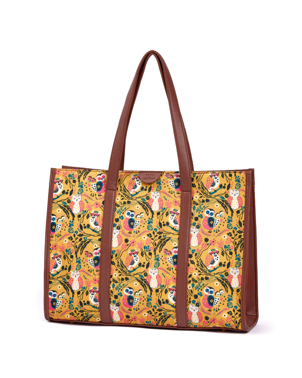 Teal by Chumbak Jungle Stories Canvas Tote