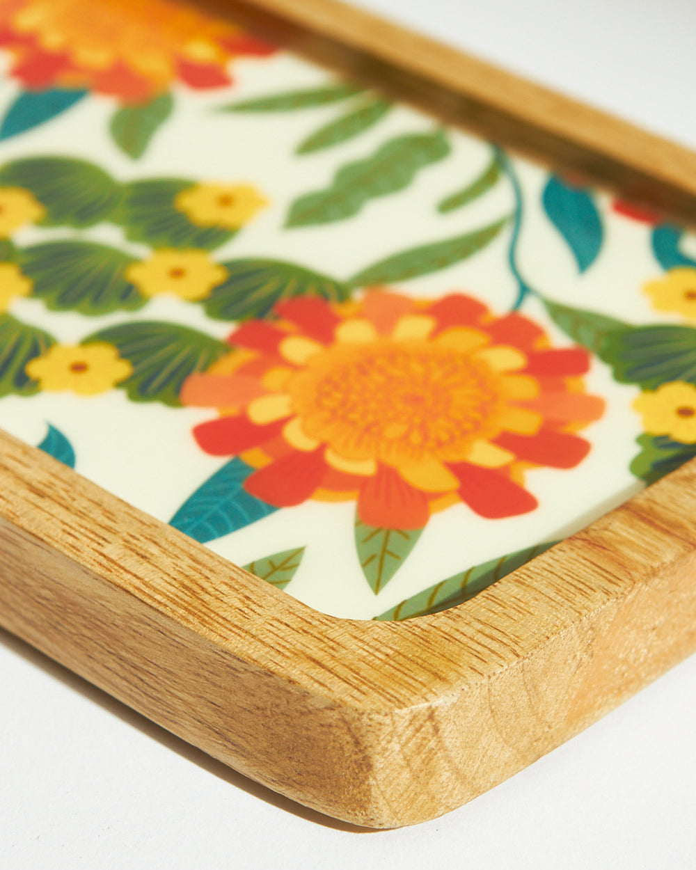 Marigold Snack Platter | Wood